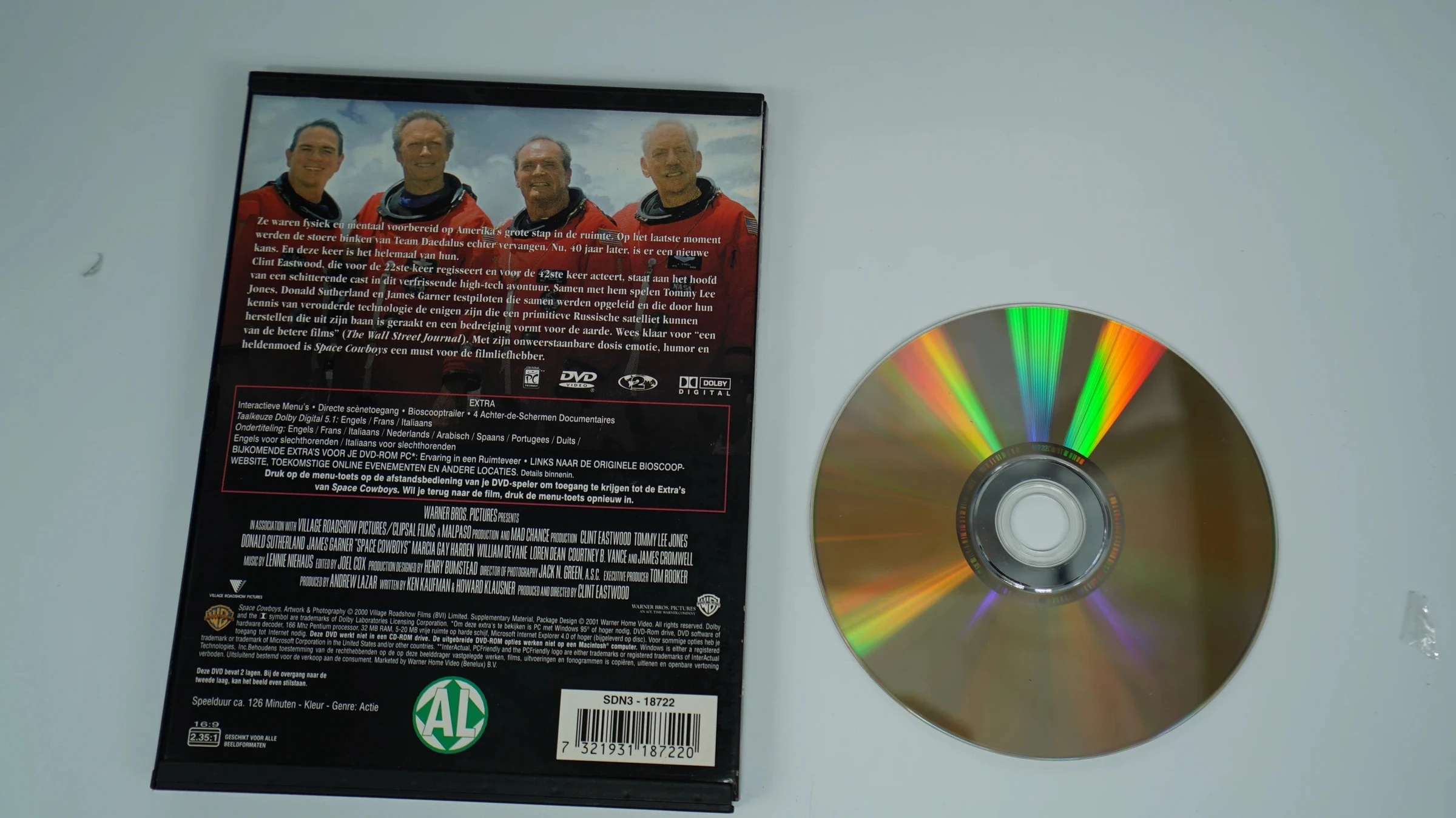 Space Cowboys (DVD, Región 2 PAL) – photo 2